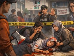 Sadis di Kampus! Mahasiswi UIN Suska Riau Dibacok Saat Tunggu Seminar Skripsi, Alarm Keras Keamanan Perguruan Tinggi