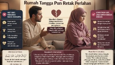 Ketika Hati Istri Mengeras: Nasihat Tak Lagi Menyentuh, Rumah Tangga Pun Retak Perlahan