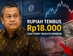 Perry Warjiyo Mundur, Rupiah Diproyeksi Bertahan di Atas Rp18.000, Ekonom Soroti Risiko Pasar